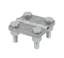 DKC NG3102 Соединитель пруток - полоса, 57х57 мм