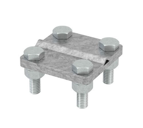 DKC NG3102 Соединитель пруток - полоса, 57х57 мм DKC NG3102 Соединитель пруток - полоса, 57х57 мм