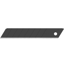OLFA Лезвие BLACK MAX сегментированное, 18х100х0,5мм, 10шт [OL-LBB-10B]