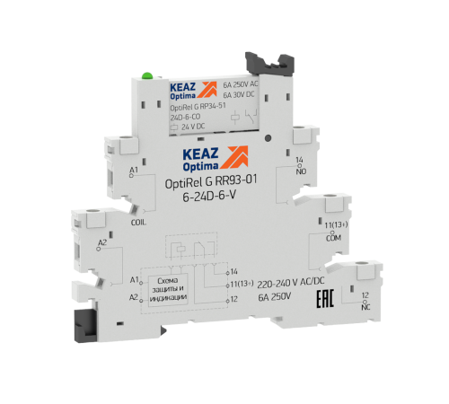 Релейный модуль OptiRel G RM38-51-220-240U-6-V-CO-G