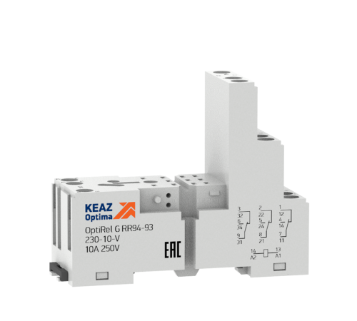 Розетка для реле OptiRel G RR94-92-230-12-V