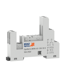 Розетка для реле OptiRel G RR95-02-230-10-V КЭАЗ 281173