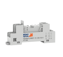 Розетка для реле OptiRel G RR97-72-230-10-V КЭАЗ 281177