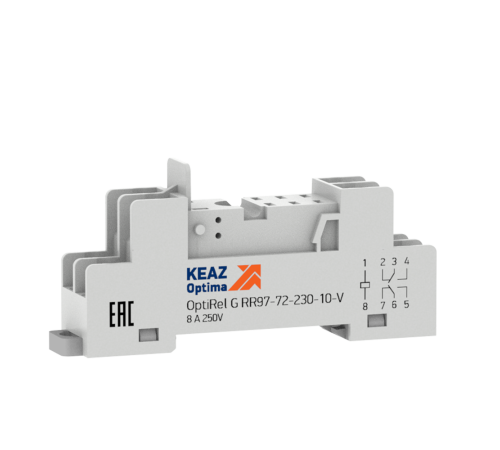 Розетка для реле OptiRel G RR97-72-230-10-V КЭАЗ 281177