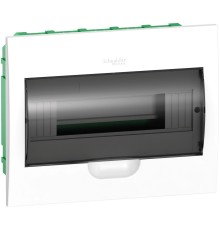 Systeme electric EZ9E112S2FRU Щит распределительный встраиваемый белый дверь прозрачная на 12 модулей IP40 Easy9
