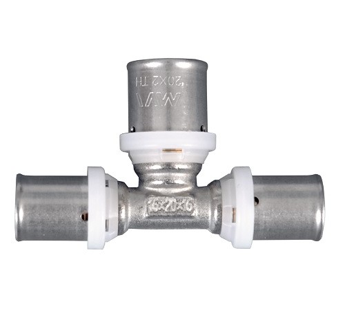 Тройник пресс 20x16x16