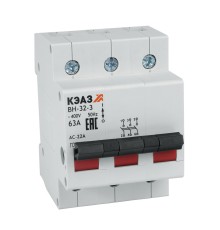 Выключатель нагрузки модульный ВН-32-3100-УХЛ3-КЭАЗ | 141641 | КЭАЗ