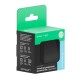 ATLASDESIGN SMART 1-кл. ВЫКЛЮЧАТЕЛЬ с подсв., Zigbee, сх.1, L+N, 10А, мех., КАРБОН