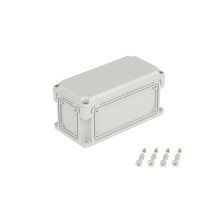 Корпус пластиковый 300х150х146 IP67 (крыш. 21непрозр.) ДКС 531210