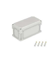 Корпус пластиковый 300х150х146 IP67 (крыш. 21непрозр.) ДКС 531210