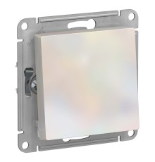 Systeme electric ATN000461 ATLASDESIGN 1-клавишный ПЕРЕКЛЮЧАТЕЛЬ, сх.6, 10АХ, механизм, ЖЕМЧУГ