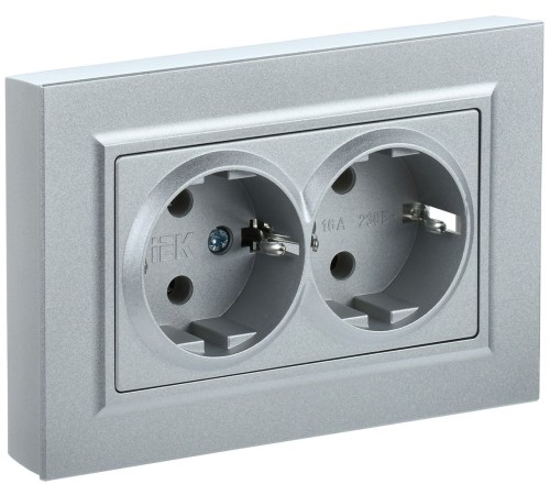 IEK BR-R24-16-K46-F BRITE Роз. 2-я с з/к/ш 16А в сб. РСш12-3-БрС сталь IEK BR-R24-16-K46-F BRITE Роз. 2-я с з/к/ш 16А в сб. РСш12-3-БрС сталь