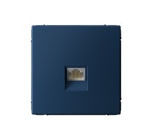 ARTGALLERY розетка компьютерная RJ45, кат. 6A, механизм, аквамарин