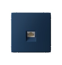 ARTGALLERY розетка компьютерная RJ45, кат. 6A, механизм, аквамарин