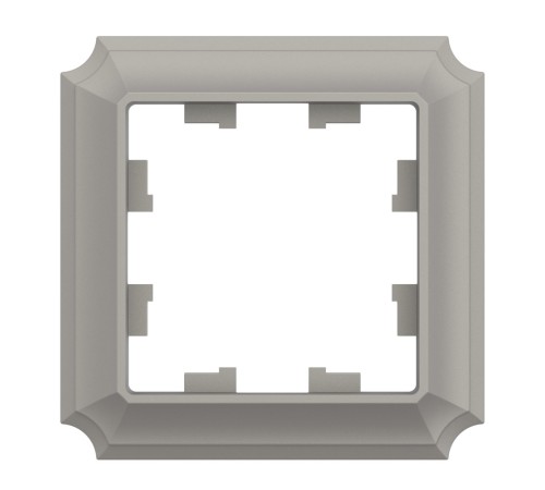 ATLASDESIGN ANTIQUE 1-постовая рамка, ШАМПАНЬ ATLASDESIGN ANTIQUE 1-постовая рамка, ШАМПАНЬ
