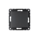 ATLASDESIGN SMART 2-кл. ВЫКЛЮЧАТЕЛЬ с подсв., Zigbee, сх.5, L+N, 10А, мех., КАРБОН
