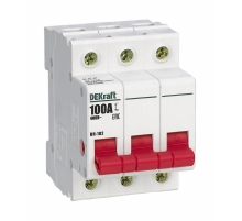 Выкл. нагр. 3Р 40А ВН-102 | 17026DEK | DEKraft