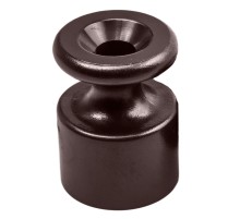 Изолятор ОП пластик корич. (уп.10шт) Bironi B1-551-22-10