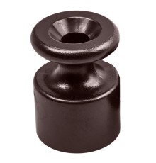 Изолятор ОП пластик корич. (уп.10шт) Bironi B1-551-22-10
