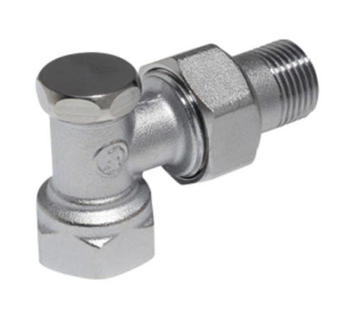 Угловой отсечной клапан 3/4', хромированный.