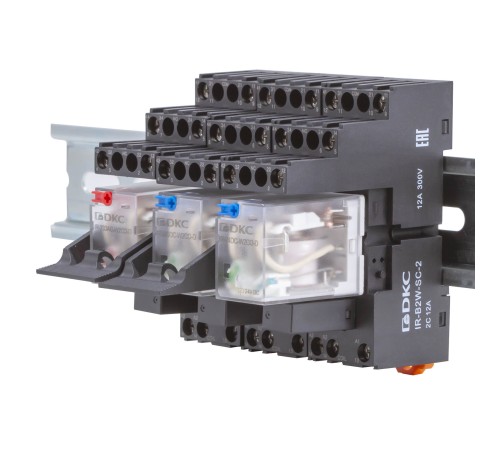 Фиксатор реле пластиковый для IR-B2 DKC IR-RB-2