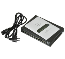 Коммутатор неуправляемый 10 портов RJ 4510 100 Мб/с PoE 120Вт