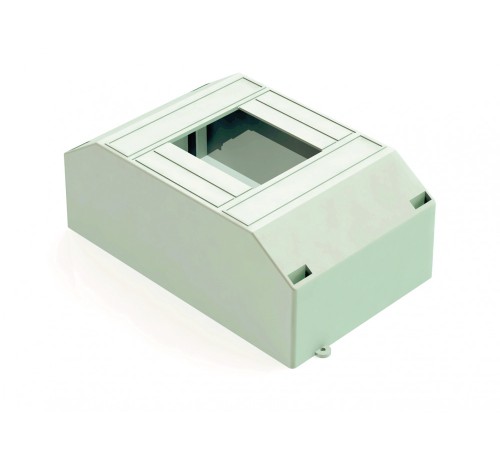 Корпус пластиковый навес. 2-4мод. IP30 бел. DEKraft 31031DEK
