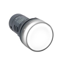 Сигнальная лампа SB7 моноблочная 22мм белая LED 230В АС