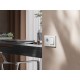 ATLASDESIGN SMART 1-кл. ВЫКЛЮЧАТЕЛЬ с подсв., Zigbee, сх.1, L+N, 10А, мех., БЕЛЫЙ