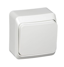 Systeme electric BA10-001B ЭТЮД О/У 1-клавишный ВЫКЛЮЧАТЕЛЬ 10 АХ, БЕЛЫЙ, Россия