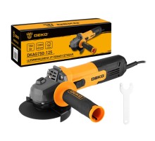 Углошлифовальная машина (УШМ) DEKO DKAG750-125, 125мм, 750 Вт [080-1007]