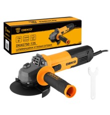 Углошлифовальная машина (УШМ) DEKO DKAG750-125, 125мм, 750 Вт [080-1007]