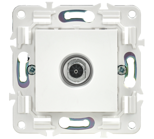 SKANDY Розетка TV оконечная SK-A12W арктический белый IEK