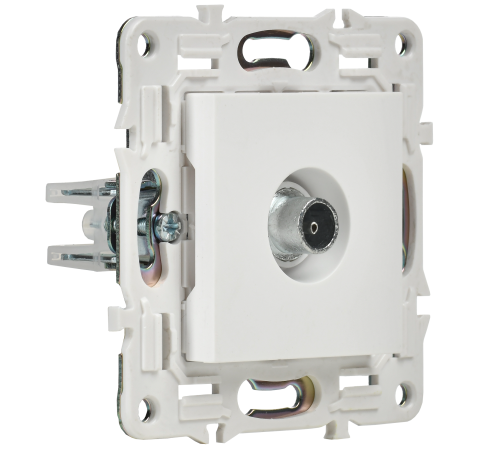 SKANDY Розетка TV оконечная SK-A12W арктический белый IEK