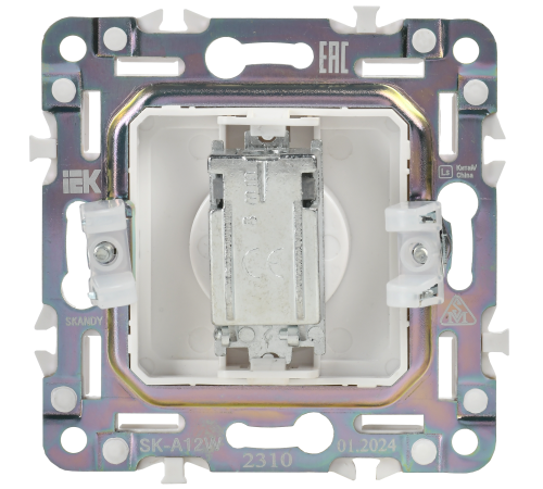 SKANDY Розетка TV оконечная SK-A12W арктический белый IEK