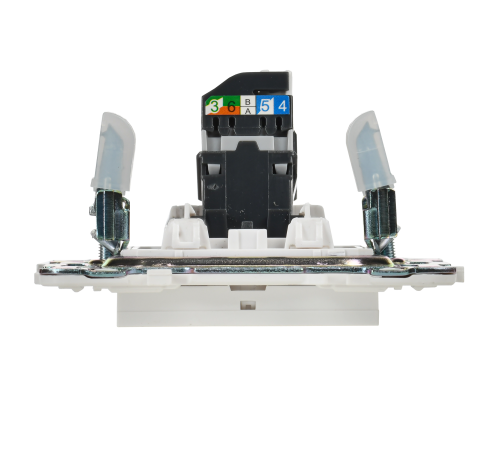 SKANDY Розетка компьютерная RJ45 кат.5E SK-K01W арктический белый IEK