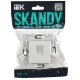 SKANDY Розетка компьютерная RJ45 кат.5E SK-K01W арктический белый IEK