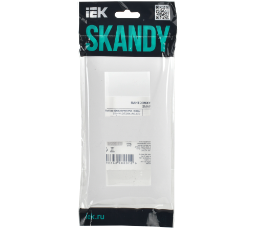 SKANDY Рамка 2-местная SK-F02W арктический белый IEK SKANDY Рамка 2-местная SK-F02W арктический белый IEK