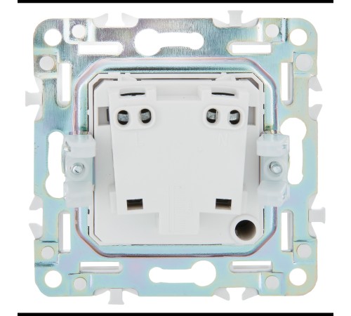 SKANDY Розетка без заземления без защитных шторок 10А SK-R02G графит IEK