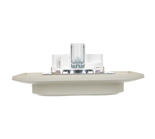 SKANDY Розетка 2-местная с заземлением без защитных шторок 16А в сборе SK-R08B бежевый IEK