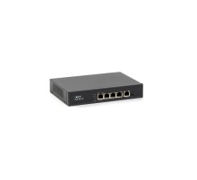 Коммутатор неуправляемый 5 портов RJ4510 100 1000 Мб/с PoE 65Вт