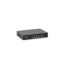 Коммутатор неуправляемый 5 портов RJ4510 100 1000 Мб/с PoE 65Вт
