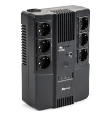 Источник бесперебойного питания Line-interactive SKAT-UPS 800 ВА/480 Вт 3 мин Tower 6хCEE 7/4
