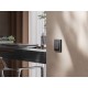 ATLASDESIGN SMART 1-кл. ВЫКЛЮЧАТЕЛЬ с подсв., Zigbee, сх.1, L+N, 10А, мех., КАРБОН