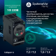 Преобразователь частоты STV050 Hertz 1.5кВт 220В ЭМС С3 + LED панель оператора SE STV050U15M2