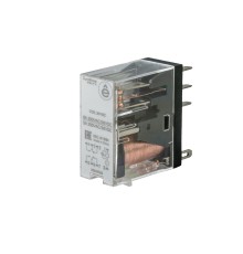 Реле 8A 2CO 24VDC тест кнопка LED