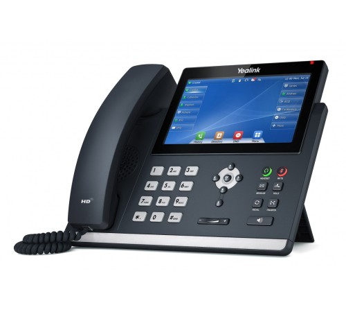 IP-телефон, 2 USB порта, 16 аккаунтов, BLF,  PoE, GigE, без БП