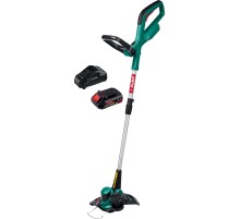 Триммер электрический Зубр ТА-185-21 аккум. разбор.штан. реж.эл.:леска