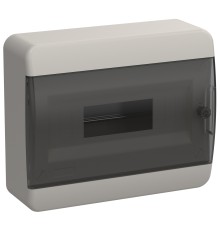 Корпус пластиковый ЩРН-П-12 IP41 черн. прозр. дверь TEKFOR IEK TF5-KP12-N-12-41-K01-K03