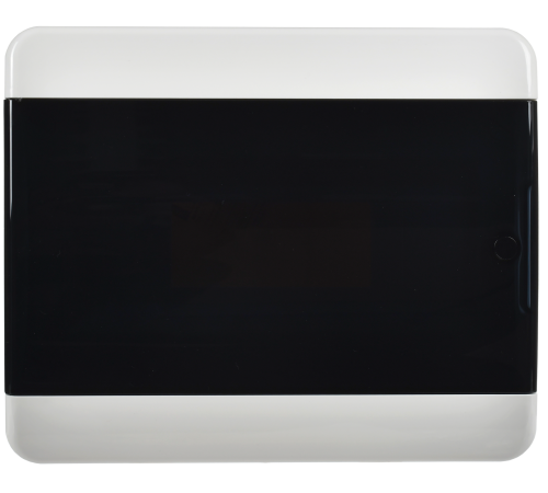Корпус пластиковый ЩРН-П-12 IP41 черн. прозр. дверь TEKFOR IEK TF5-KP12-N-12-41-K01-K03